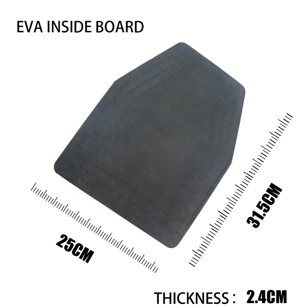 1pcs Outdoor Vest EVA Plates Body 2cm Armor Plates