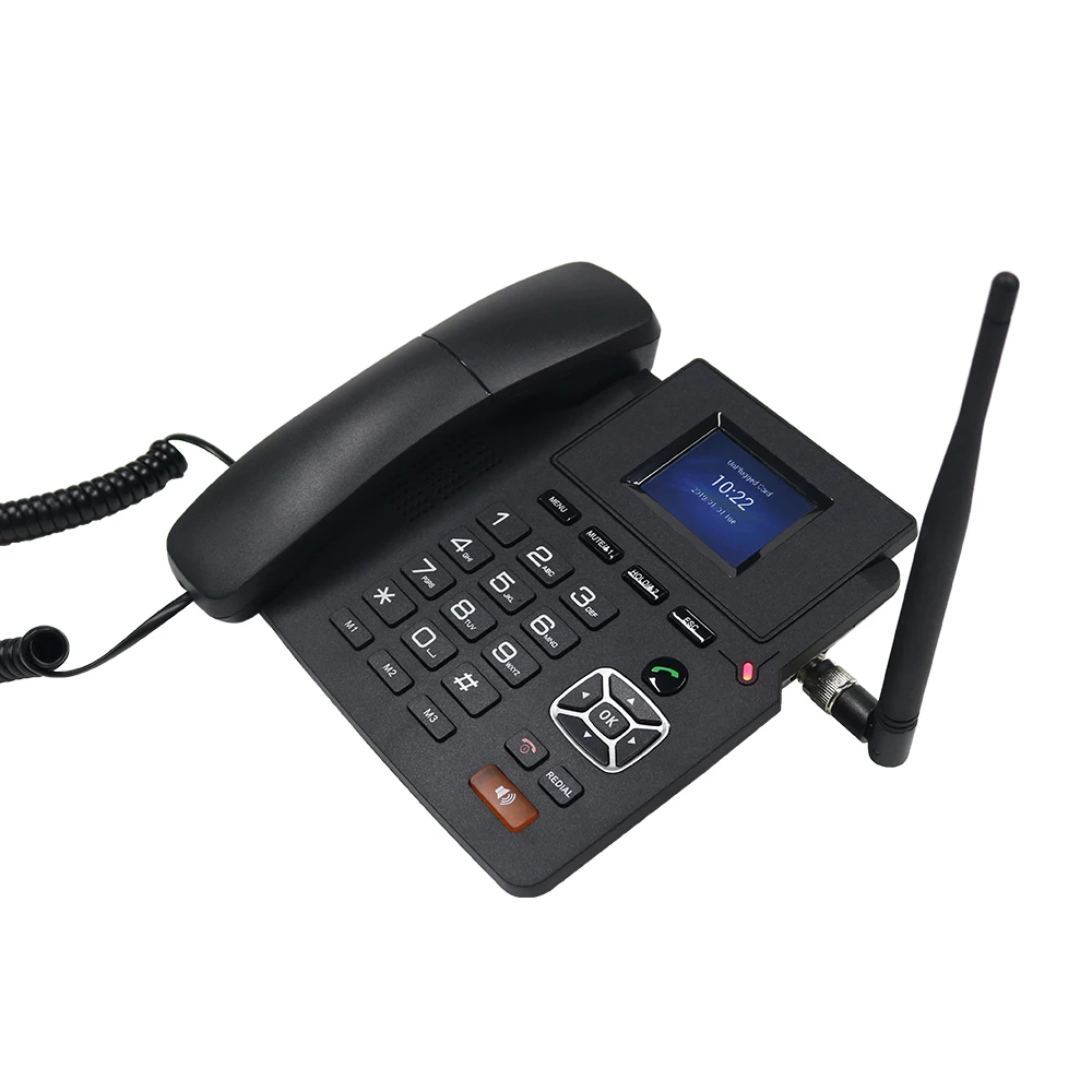 

4G/VoIP Dual-Mode Wireless Phone, WiFi/SIP Network Desktop Phone Fixed Landline