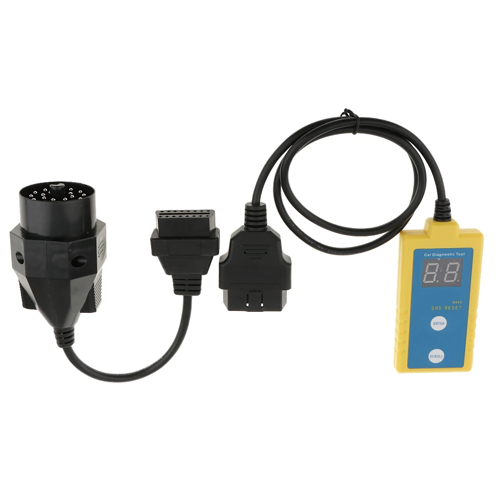 

Профессиональная подушка безопасности двигателя ABS B800 SRS сканер сброса OBD/20-контактный диагностический инструмент для BMW автомобильная подушка безопасности