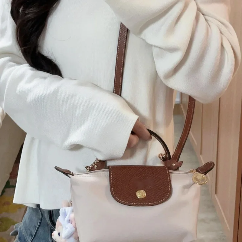 حقيبة يد صغيرة جديدة لخريف وشتاء 2025، محفظة للهاتف المحمول، حقيبة كروس، حزام كتف بدون ثقب