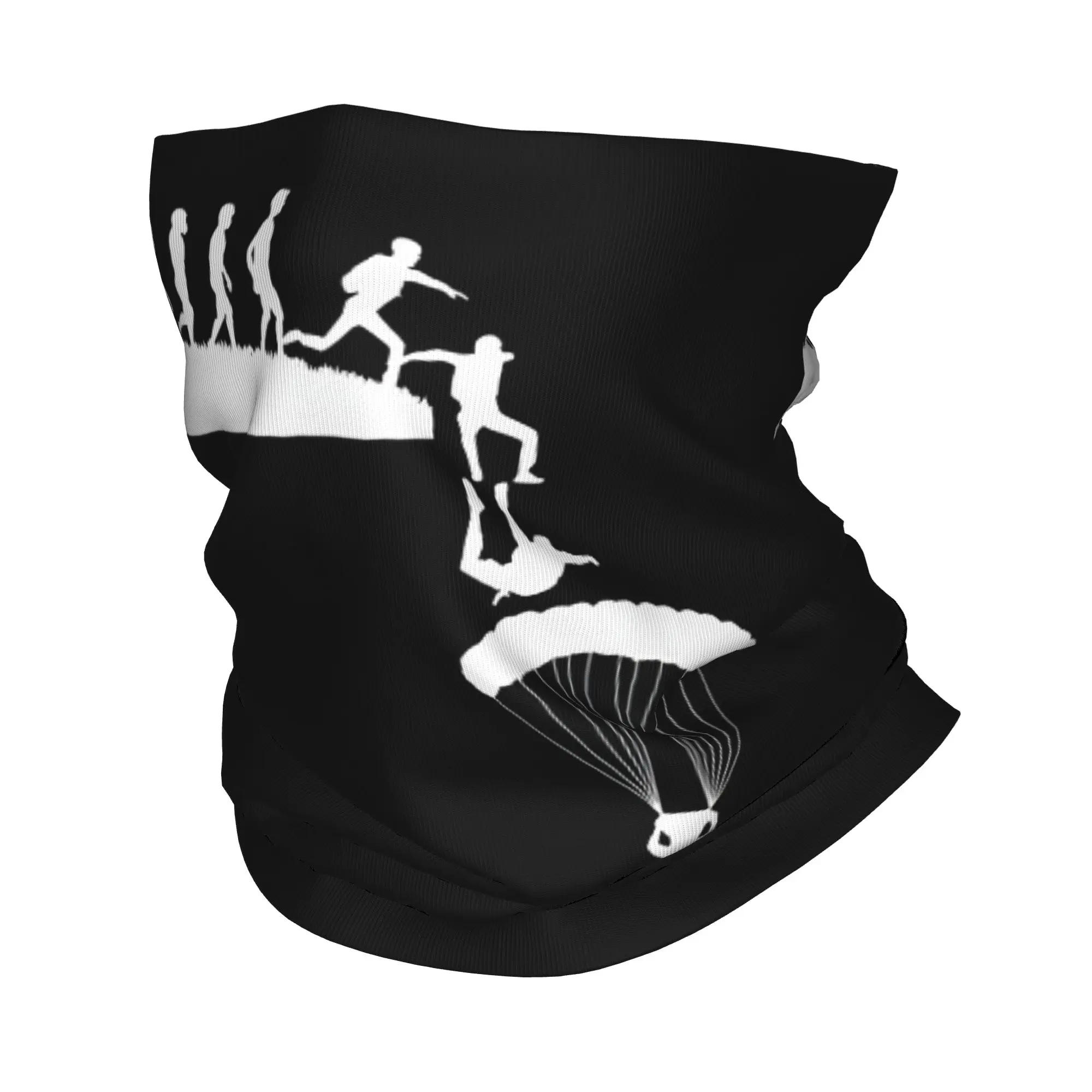 

Custom Paraglider Neck Gaiter Men Women Windproof Winter Born To Fly Bandana Scarf for Ski
