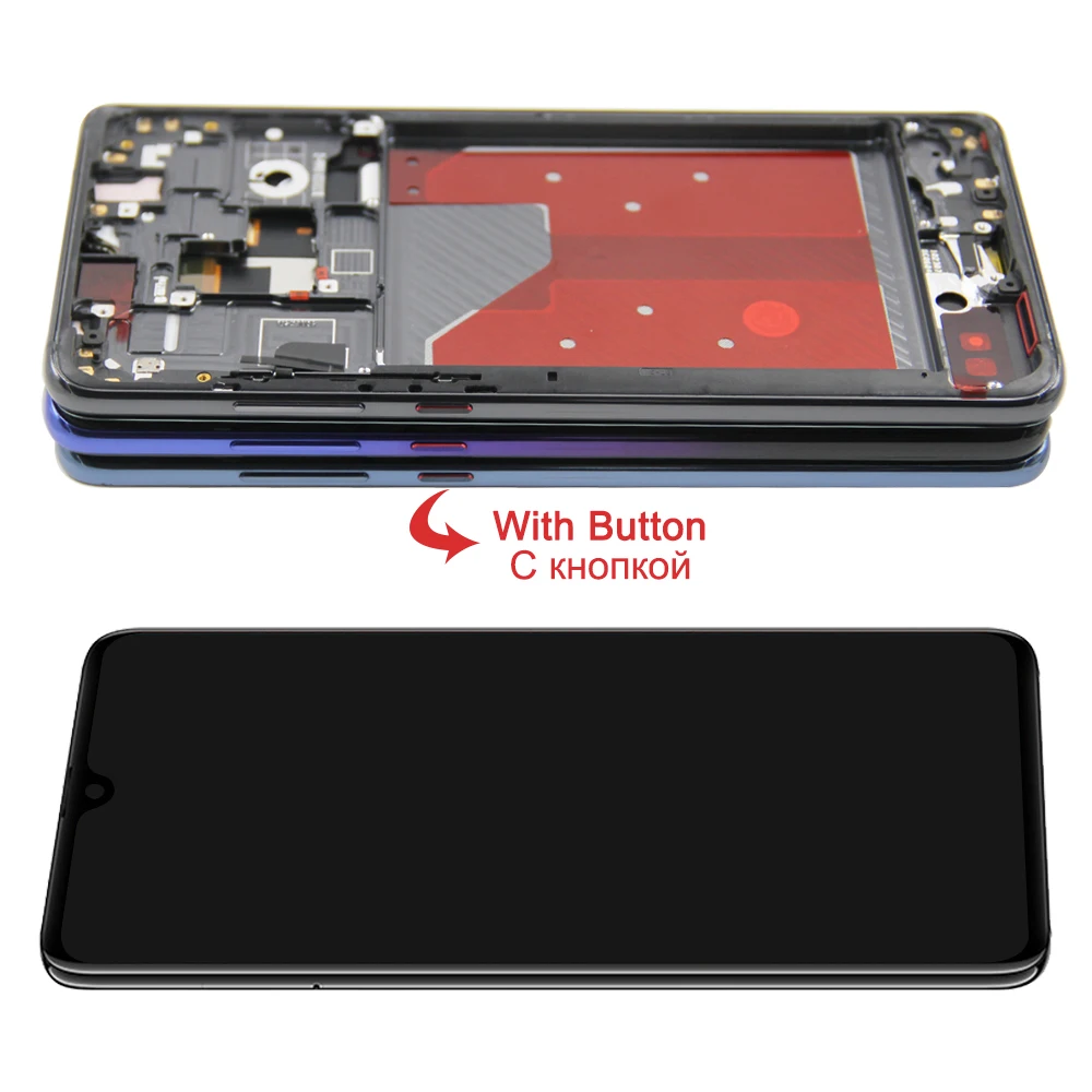 Nieuwe 6.53 ''Display Voor Huawei Mate 20 Lcd Touchscreen Digitizer Assemblage Voor Mate 20 SNE-AL00 SNE-LX1 Display Vervangende Onderdelen