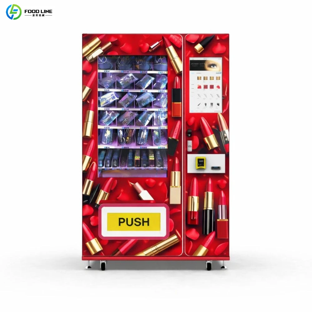 Perfume Vending Machine, Custom Printed Cabinet Vending Unit for Hotel and Resort Self Service Perfume Sample Selling Business