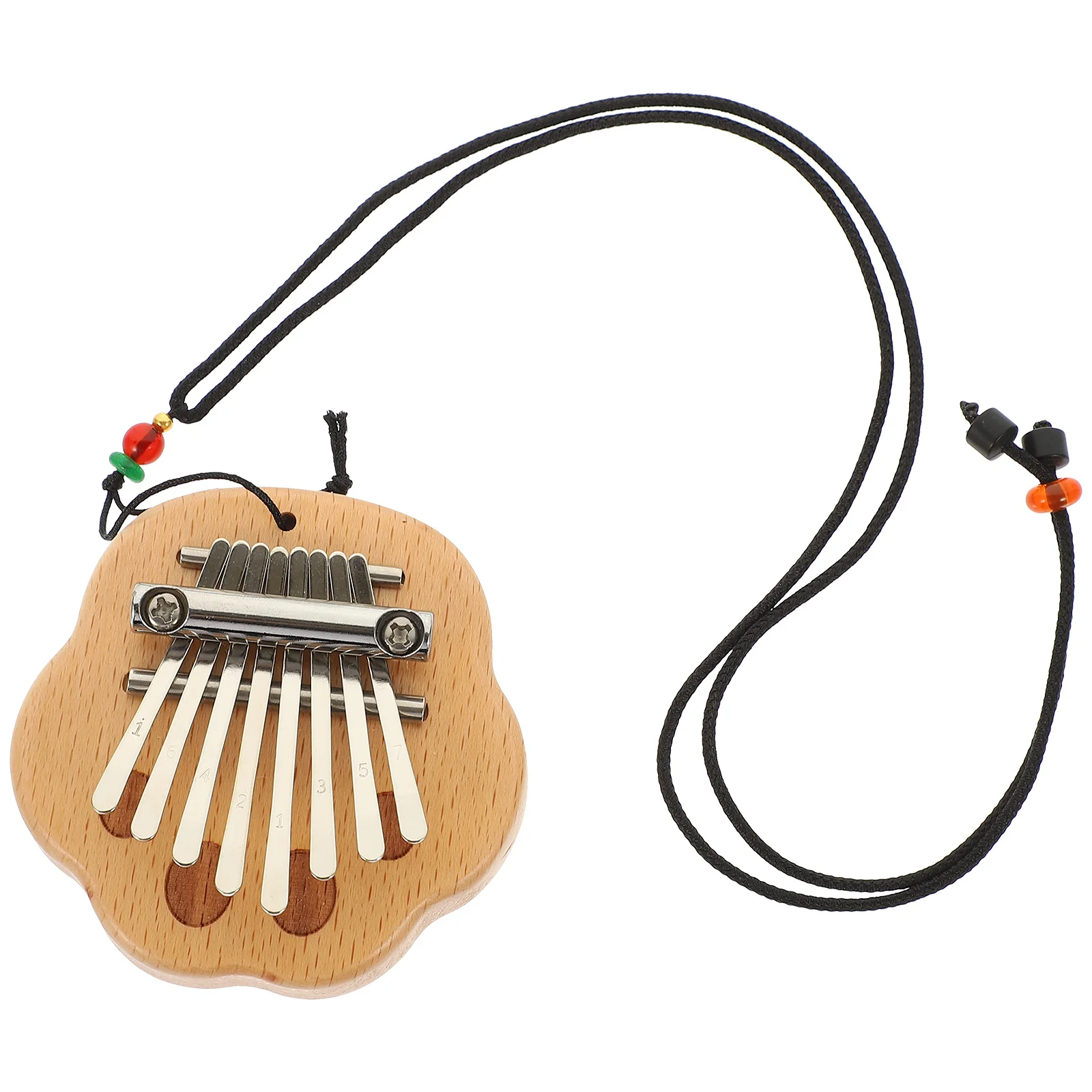 

Mini Wooden Kalimba 8-Note Thumb Piano Portable Finger Piano For Beginners Kids Musical Instrument Home School Outdoor Camping