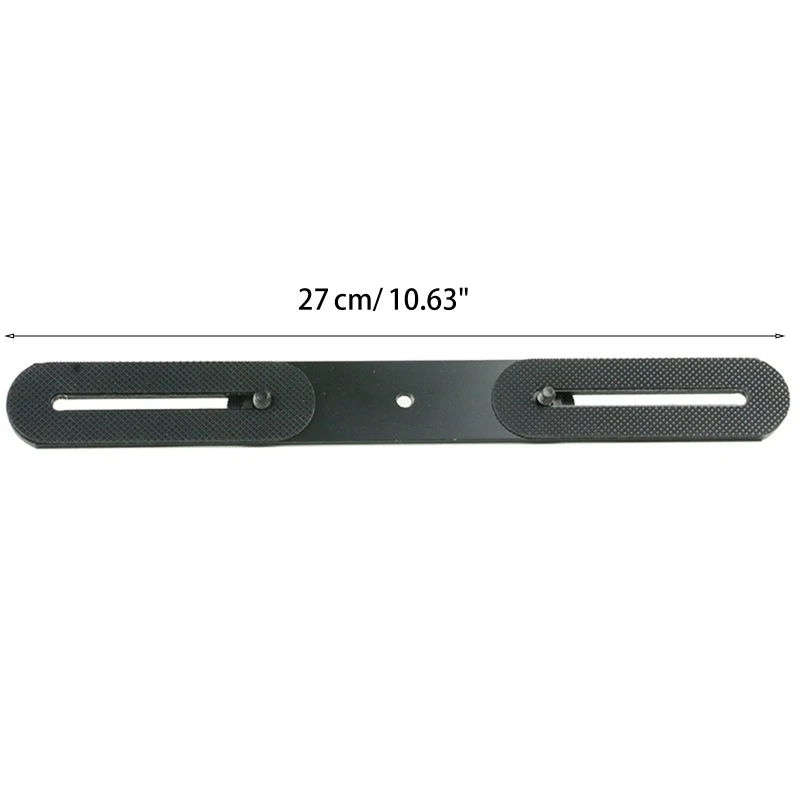 Dwupozycyjny uchwyt na poprzeczkę do telefonu Metalowy uchwyt do montażu na monopodzie Wideo na żywo