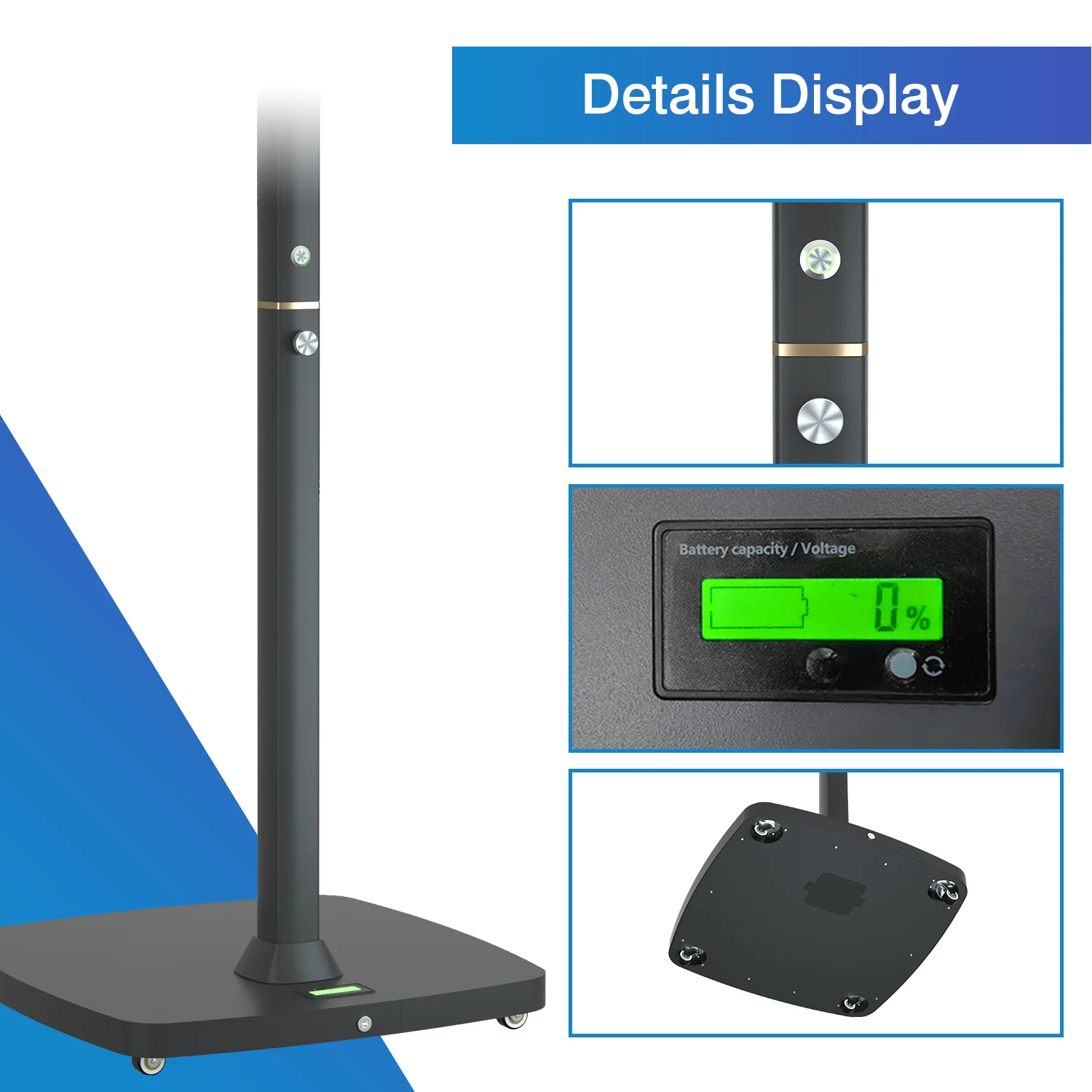 تلفزيون LCD لاسلكي بشاشة تعمل باللمس ، 27 32 بوصة ، قف بجانبي ، تلفزيون أندرويد مع حامل ، مخزون الولايات المتحدة الأمريكية جاهز للشحن