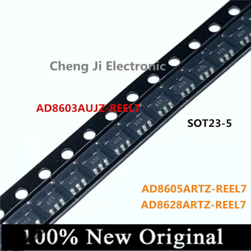 

10PCS/Lot AD8603AUJZ-REEL7 AOX、AD8605ARTZ-REEL7 B3A、AD8628ARTZ-REEL7 A0L、SOT23-5 Operational amplifier IC chip