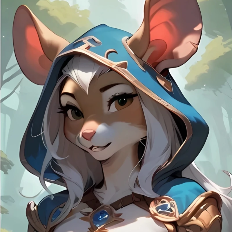 

Dakimakura Anime Pillow cover Furry Sylva Mouselynn Double-sided Print Of Life-size Body Pillowcase Gifts