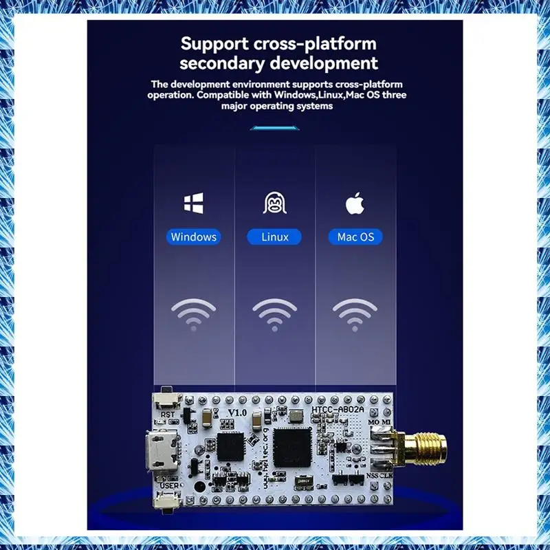 

FUFU Cubecell Lora Node ASR6502 IOT аксессуар с антенной 1/2AA чехол для батареи для Arduino Lorawan примени 470 МГц