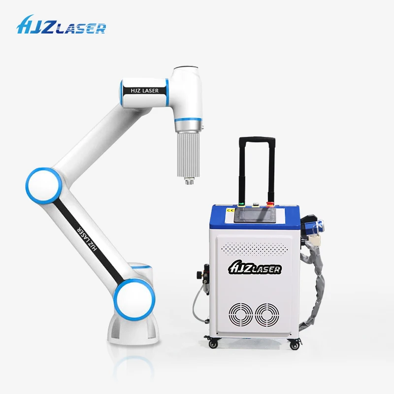 

200W 300W Automatic Laser Cleaning Robot Arm 6 Axis Robotic Industrial Cleaning Robot Tile Street Floor Cleaning Machine Price
