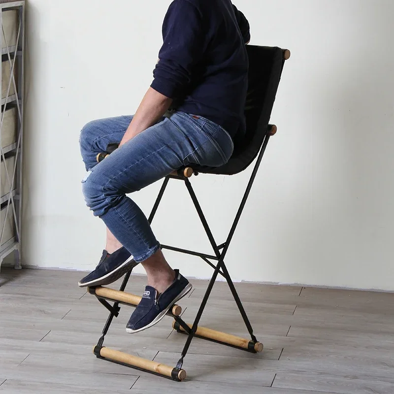 كراسي بار جمالية إسكندنافية تصميم مريح مريح كراسي للبار بسيطة أثاث صالة Sillas Para Comedor #3