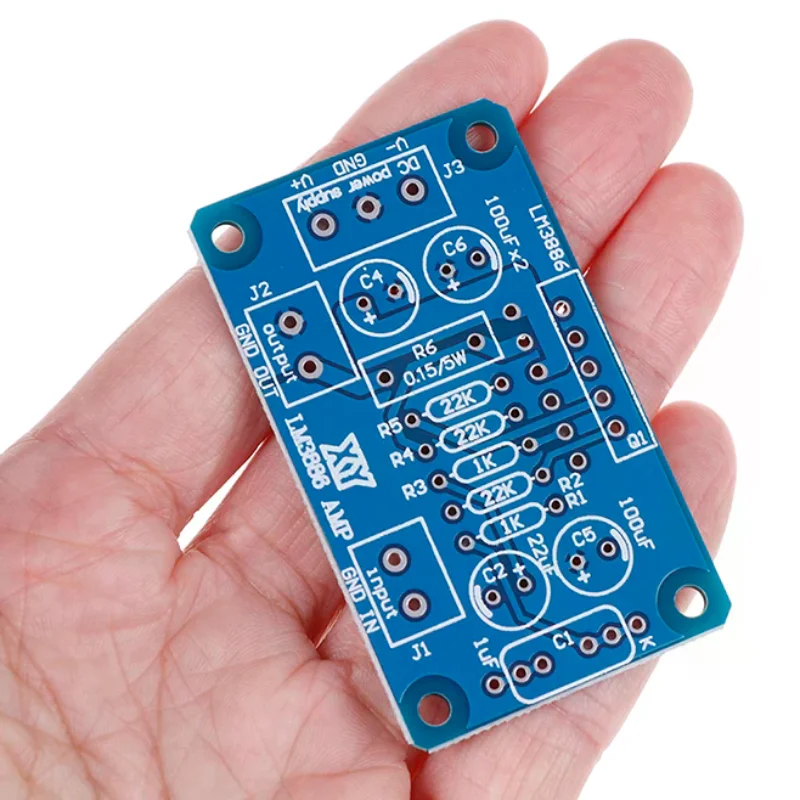 Placa amplificadora de potencia HIFI DC ±20-28V 68W LM3886TF PCB placa desnuda paralela
