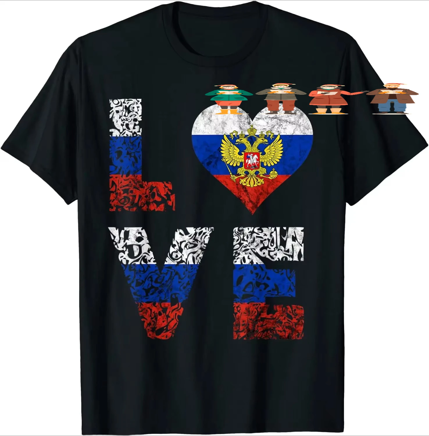 Russian Love Heart CCCP USSR Roots Russia Pride T-Shirt 100% Cotton O-Neck Short Sleeve Summer Casual Mens T-shirt Streetwear