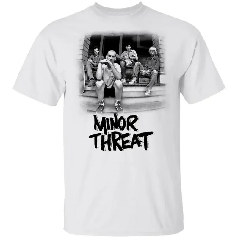 Minor Threat T Shirt Black New S 5Xl Band Fan