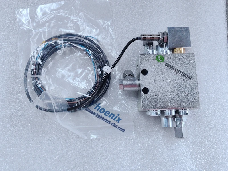 Oryginalny nowy zawór C6.302.303F VPBM-3-003 zawór separatora oleju czujnik garnitur dla części zamiennych do maszyn drukarskich Heidelberg