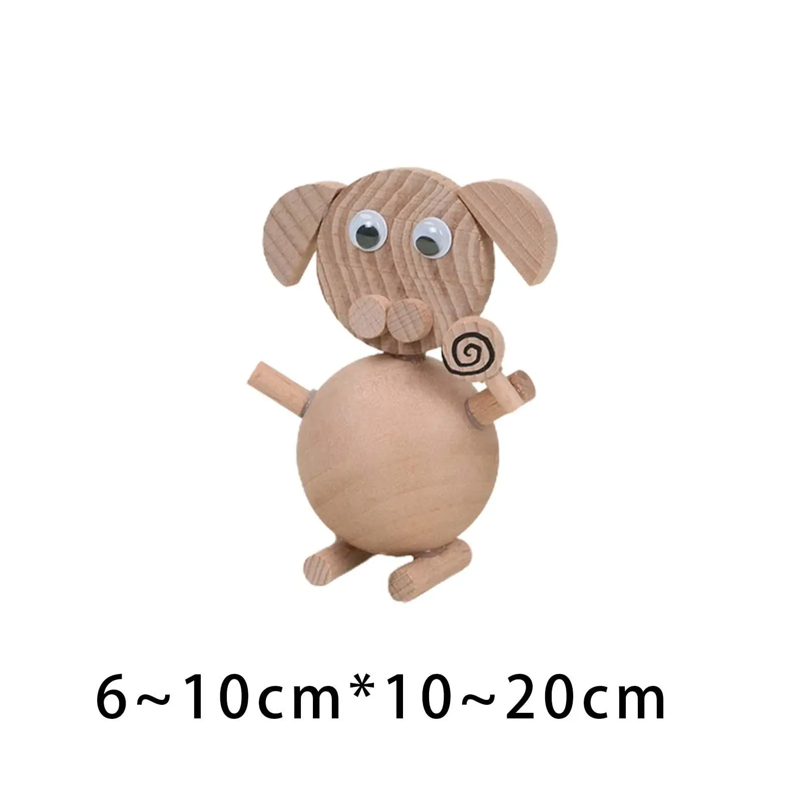 Brinquedos educativos para crianças, DIY Modelo Animal, Artesanato de madeira para meninos