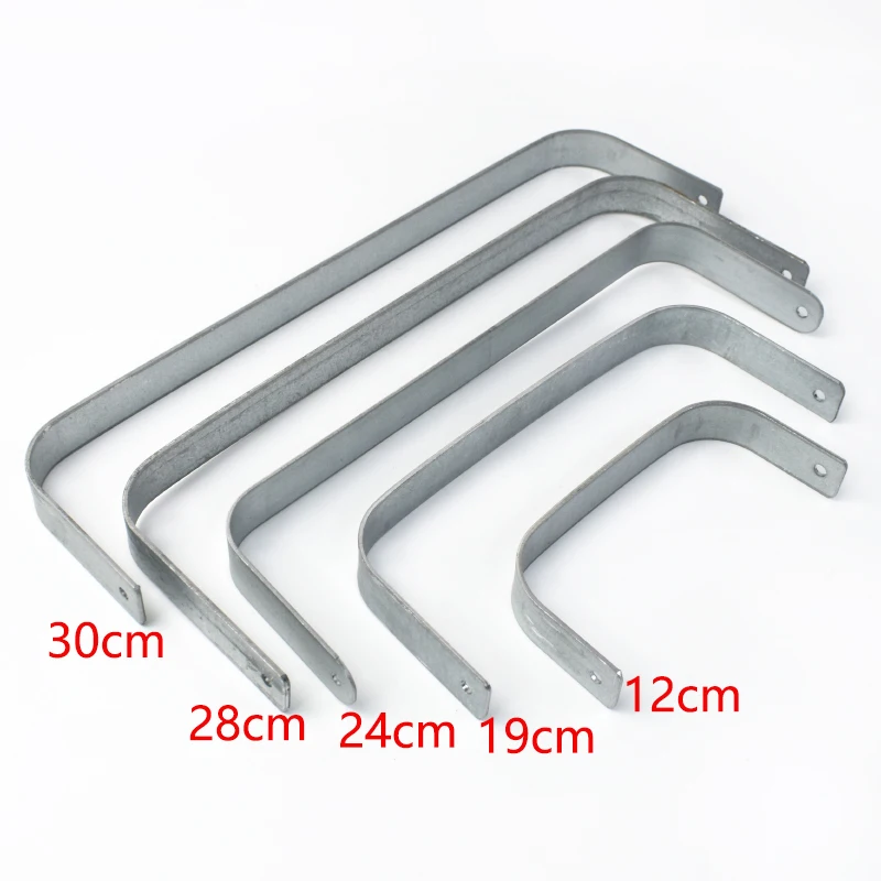 1Set 12-30cm Metal Purse Frame Handbag Internal Doctor Inner Bag Sewing Brackets Bags Handle DIY Leather Crafts Accessories