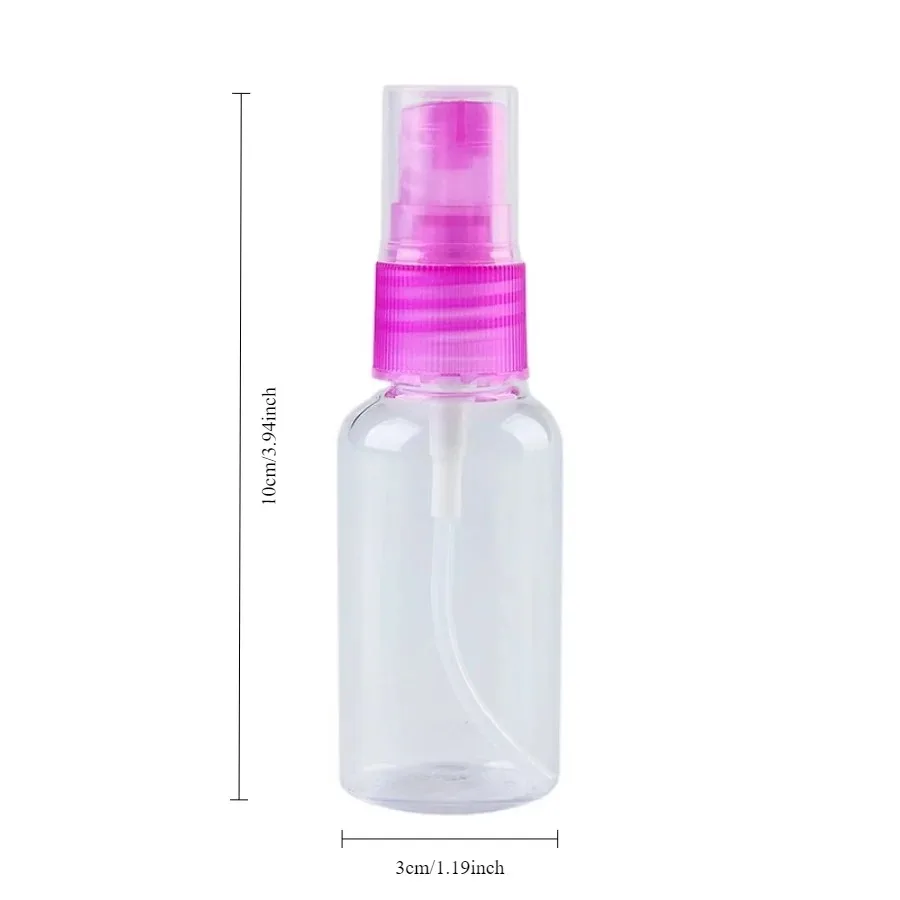 Garrafa De Spray De Plástico Portátil, transparente Maquiagem Umidade Atomizador, Pulverizador De Névoa Fina, Jardim Planta Rega Ferramentas