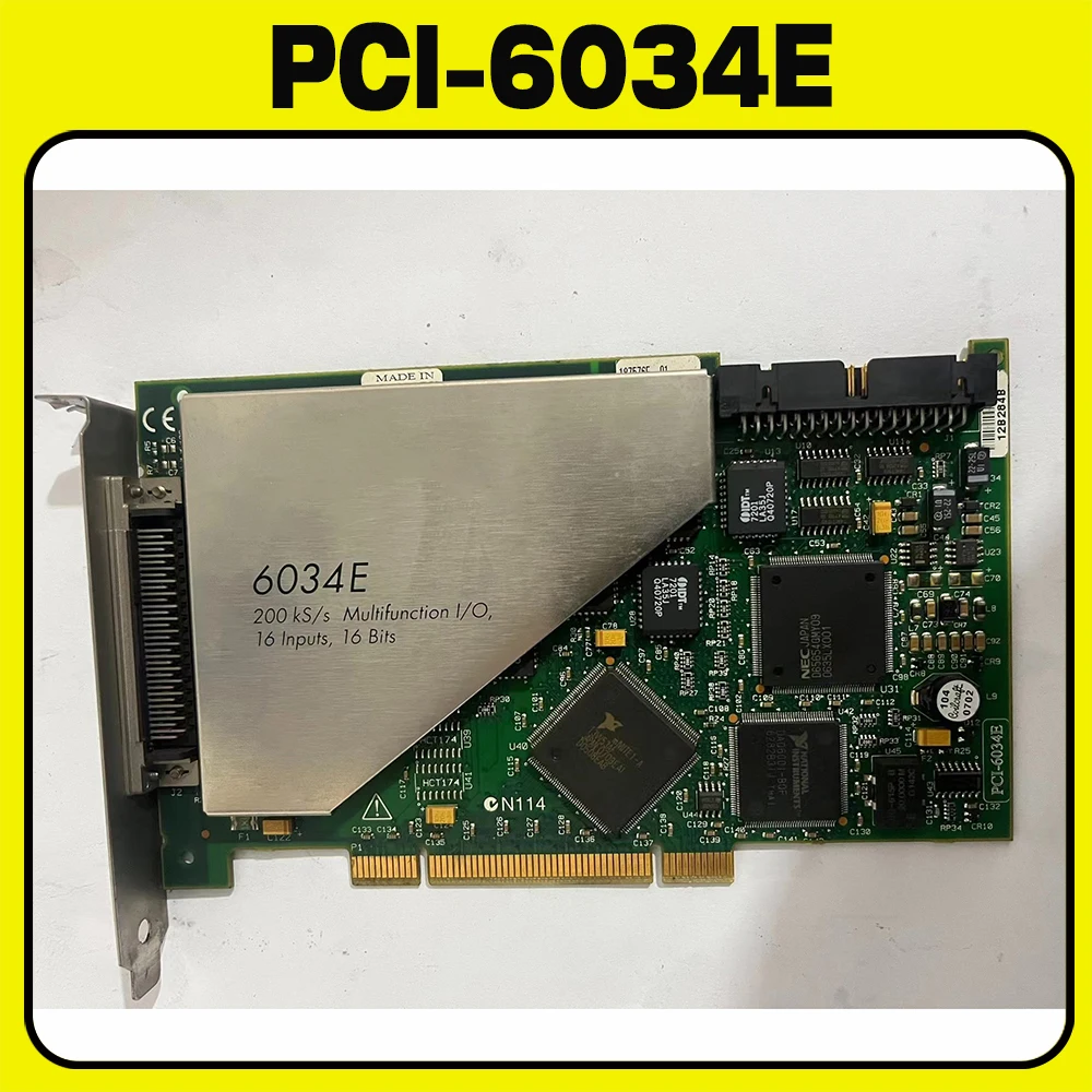 

PCI-6034E для многофункциональной карты сбора данных NI DAQ 778075-01 оригинал