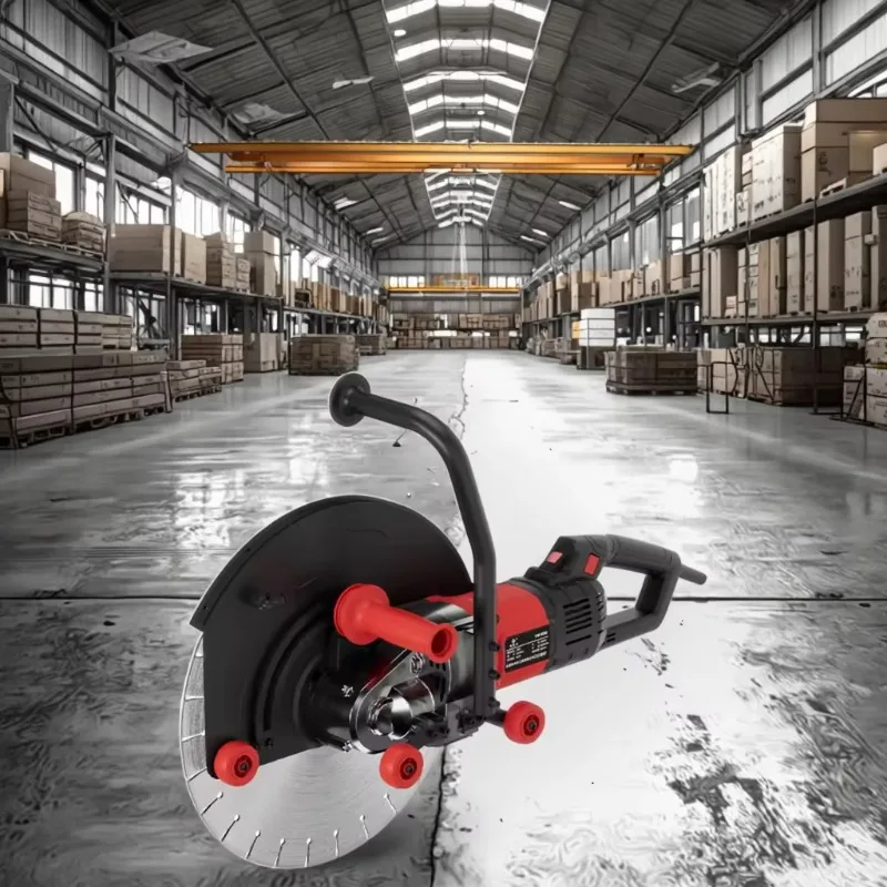 

【Best-selling】KW620 Portable Handheld 5000W Electric Power Concrete Cutters 290mm Cutting Depth Wall Cutting Machine Circular Sa