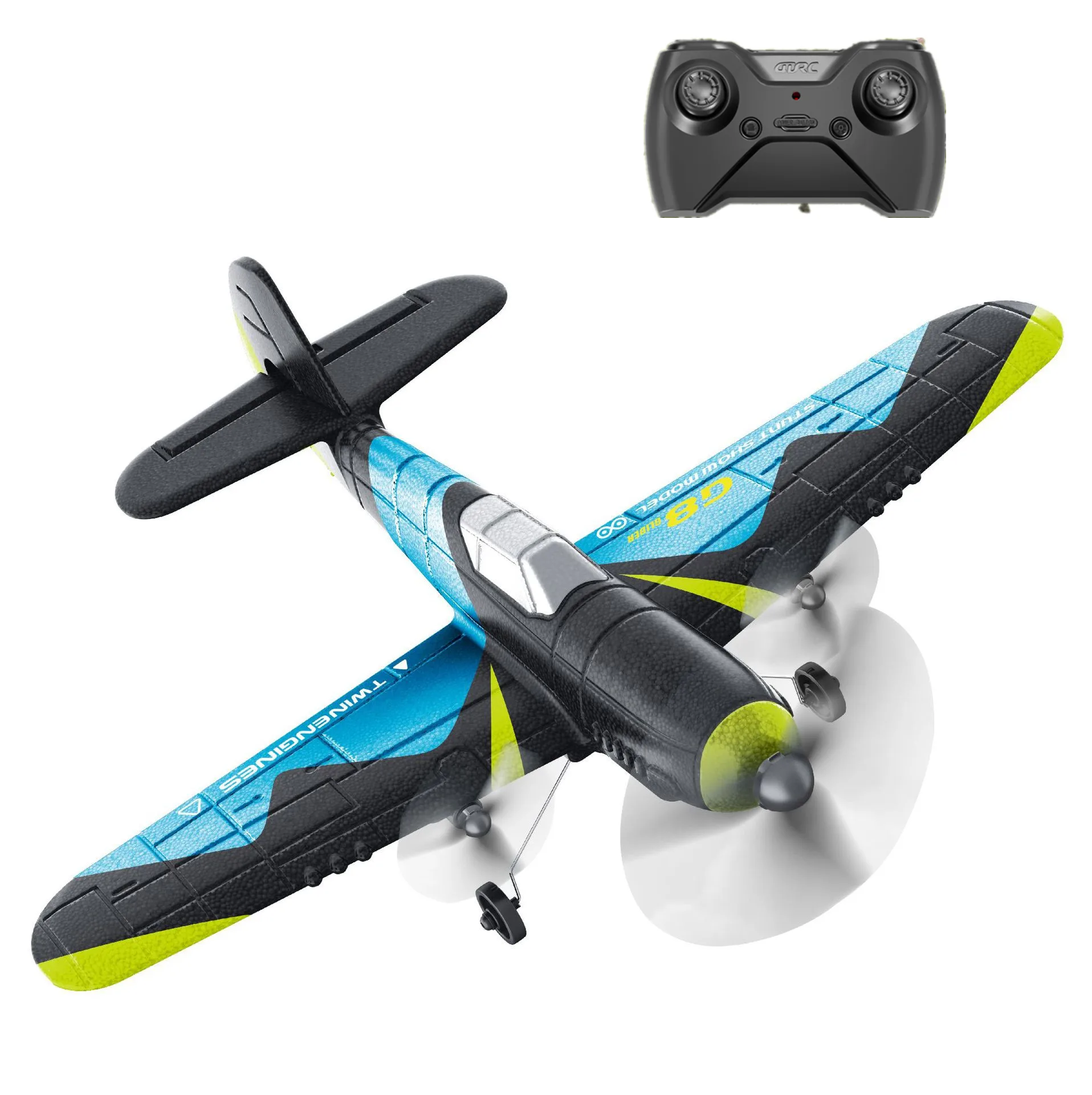

Aircraft RC Plane EPP Foam Aircraft 2.4G Radio Control Glider Remote Control Fighter Plane Glider Airplane Toys for Boy Kid Gift