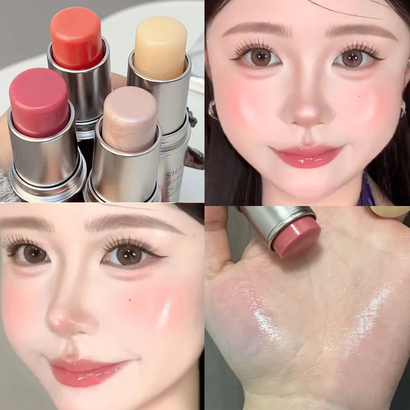 Shimmer Highlighter Stick Natural Water Light Clear Shining Pearl Highlighter Brightening Face Blusher Contour Lluminator Makeup