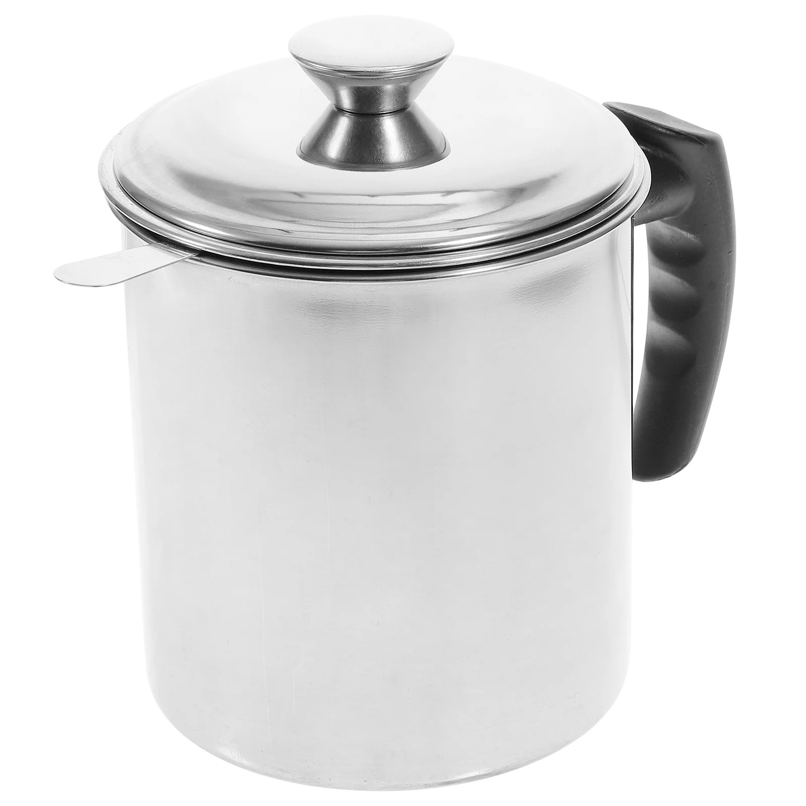 

1pc Storage Can Fine Mesh Strainer Household Pot For Kitchen Grease Container Oil Filter Pot Oil Strainer Can