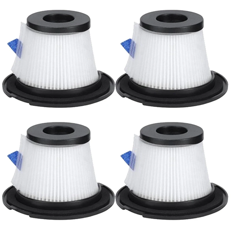 4Pcs Replacement Hepa Filter for Dibea C17 T6 T1 Cordless Stick Vacuum Cleaner