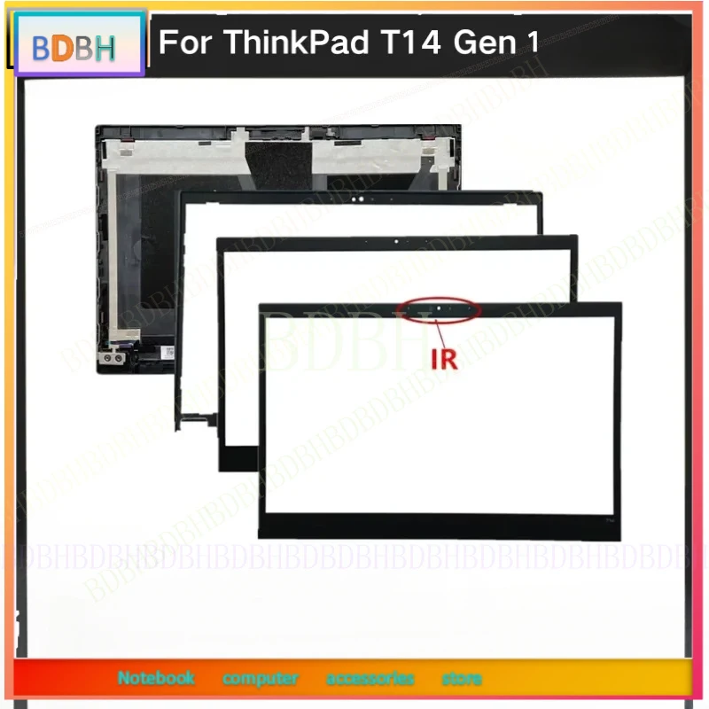 New For Kailxuling ThinkPad T14 Gen 1 LCD Back Cover /LCD Front Bezel Cover Sticker B Shell 02HK965 5B30S73490 5M11B94237