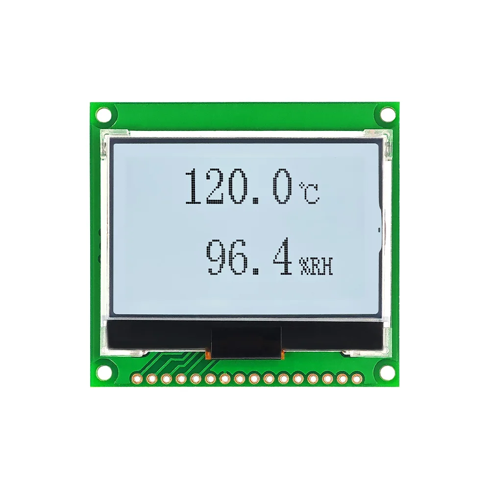 2.8-inh LCD Dot Matrix Screen JXD12864-14 FSTN Positive ST7565 Driver Supports Parallel Port Serial Port COG Display Module