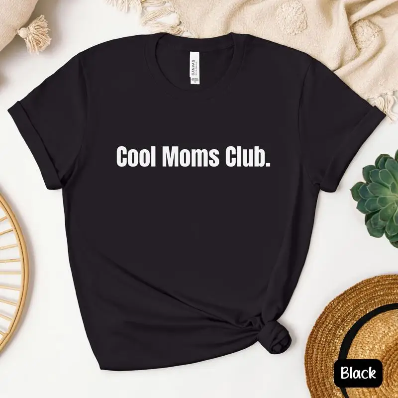 

Футболка Cool Moms Club Mama For Mom To Be New Милая Милая Мама День Матери