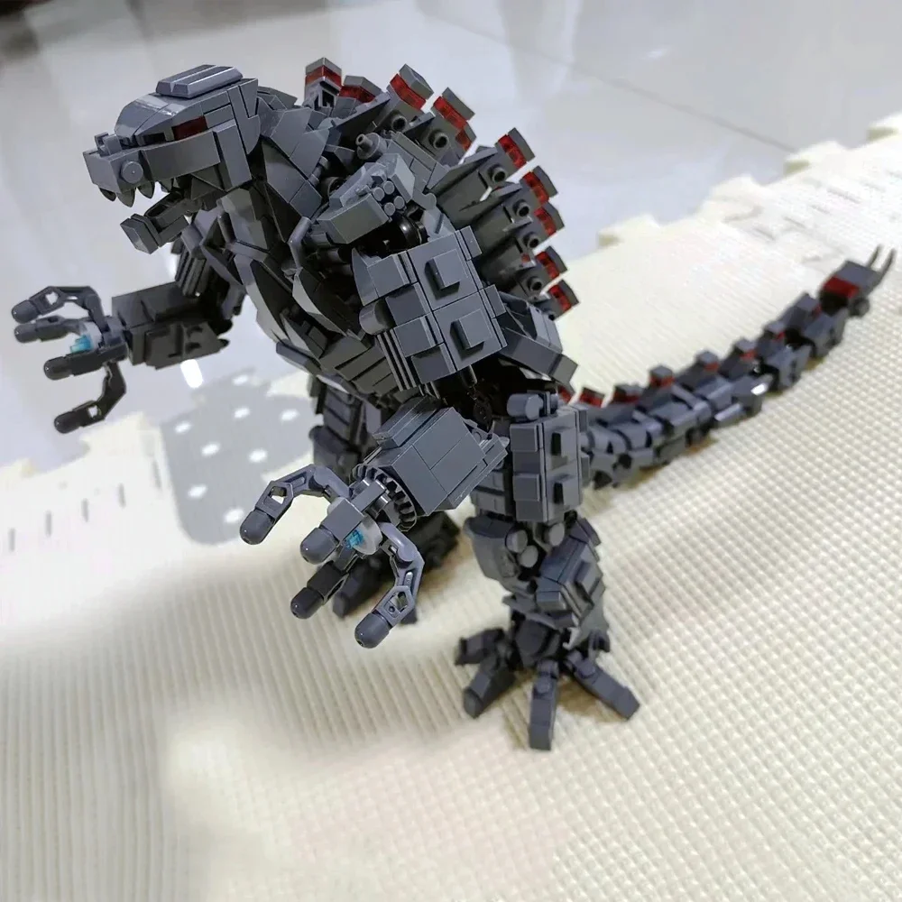 Ideas Dinosaur Monster Mecha Bricks MOC Toys Model Building Blocks Sets Dekorasi Rumah Hadiah Natal Ulang Tahun Anak-Anak 1446pcs