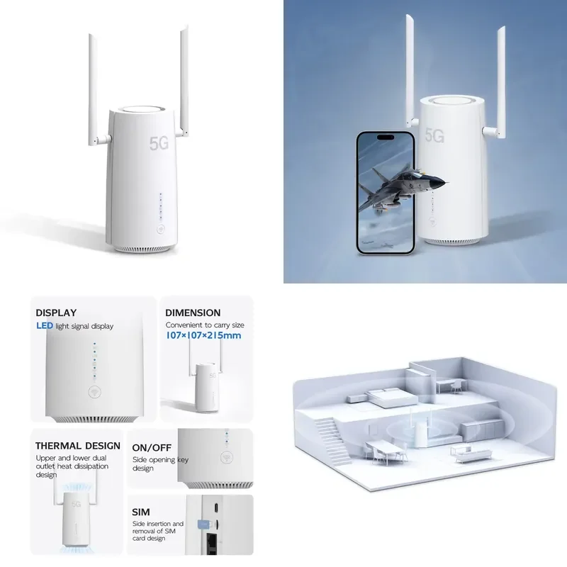 Unlocked 5g Router Router Modem With Card Slot 5g Hotspot With Slot External Antenna Openwrt Hotspot Wireless
