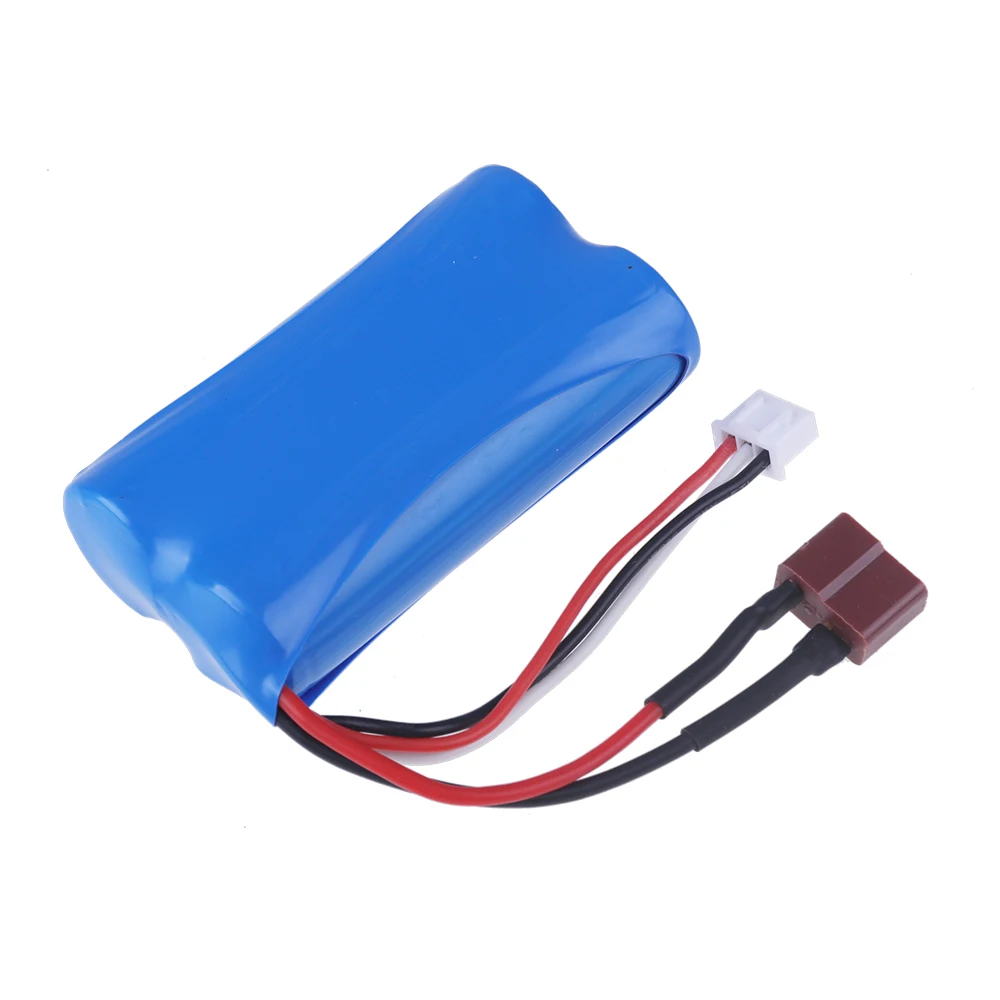 7.4V 4000mAh 18650 Lipo Battery for Wltoys 10428 /12428/12423 RC Car Parts 2s 7.4v battery For Wltoys 144001 A959-B A969-B Q46