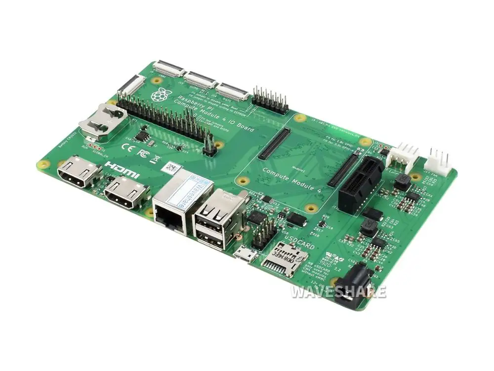 Raspberry Pi Compute Module 4 IO Board, BCM2711, a Development Platform for CM4