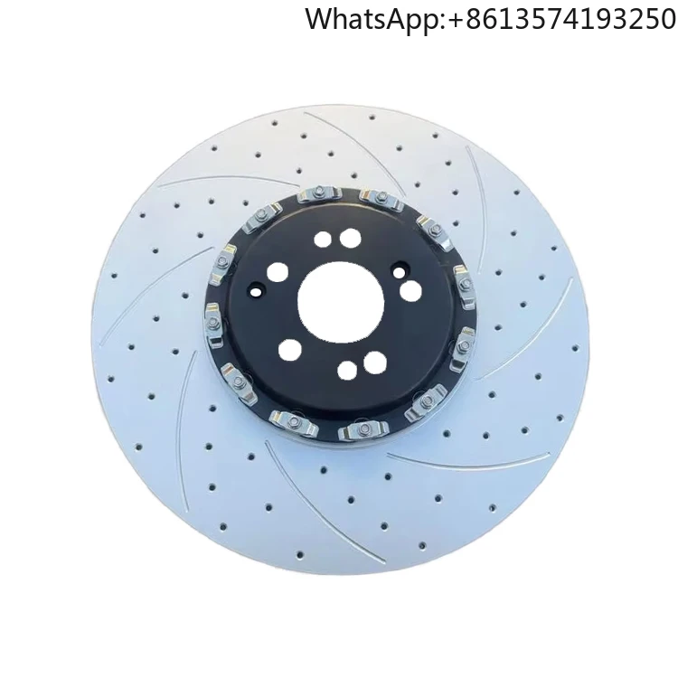 

For Slotted Brake Disc Front Brake Rotor for Audi Q7 (4MB) 400 MM 4M0615301AS