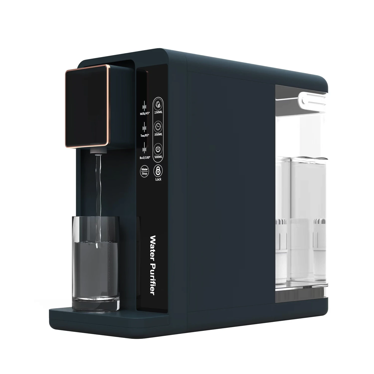 

High Quality Crystal Milk Water Maker Alkaline Water Ionizer Hydrogen Generator Kit Machine Hydrogen Fuel Dispenser