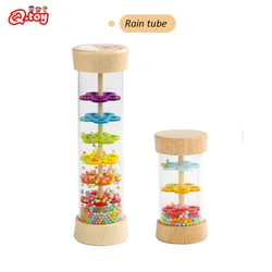 Montessori Toys Baby Rainstick Rattle Tube Rain Stick Shaker Music Sensory Auditory Instrument For Babies Early Educational Toys