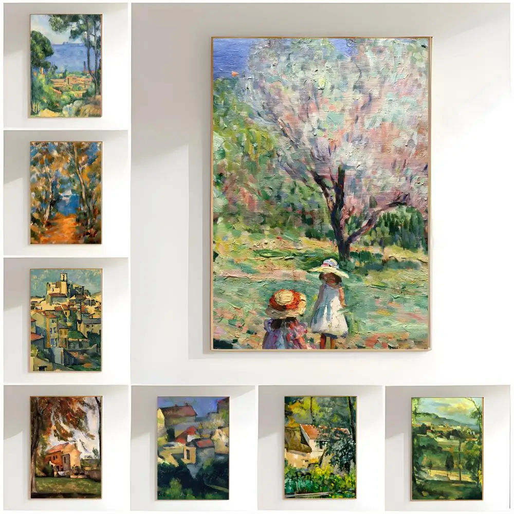classic artist p-paul cezanne Poster Classic Wall Art  Home Decor  Peel and Stick Unframed