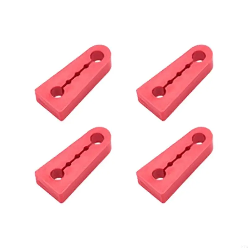 4Pcs Vehicle Door Dampers Featuring Quick Setup and Scratch Prevention Design