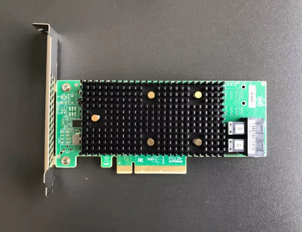 

For LSI HBA 9400-8I SAS3408 PCIe3.1x8 (NVMe) 12Gb/s raid controller card adapter