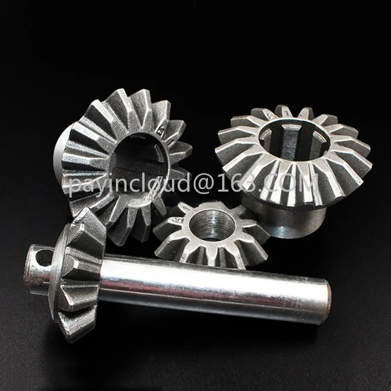 Electric Tricycle Accessories Differential Planetary Gear Box Rear Axle Gear Bevel Gear