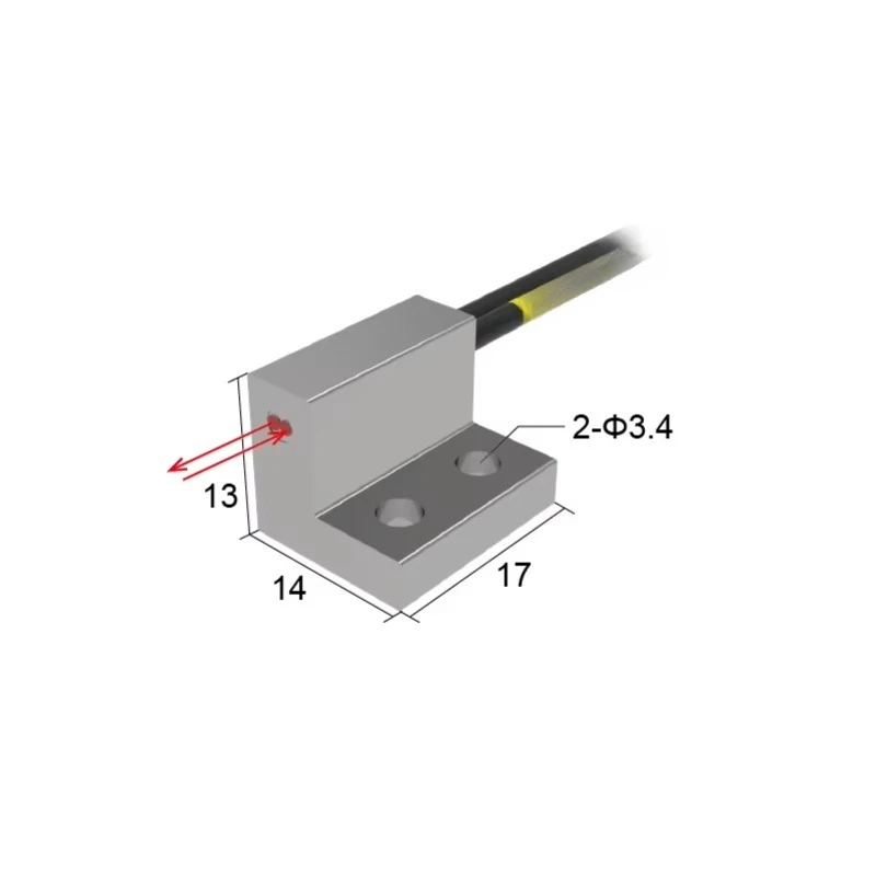 Optical Fiber Sensor Diffuse Reflection Anti-vibration Optical Fiber Sensor Probe