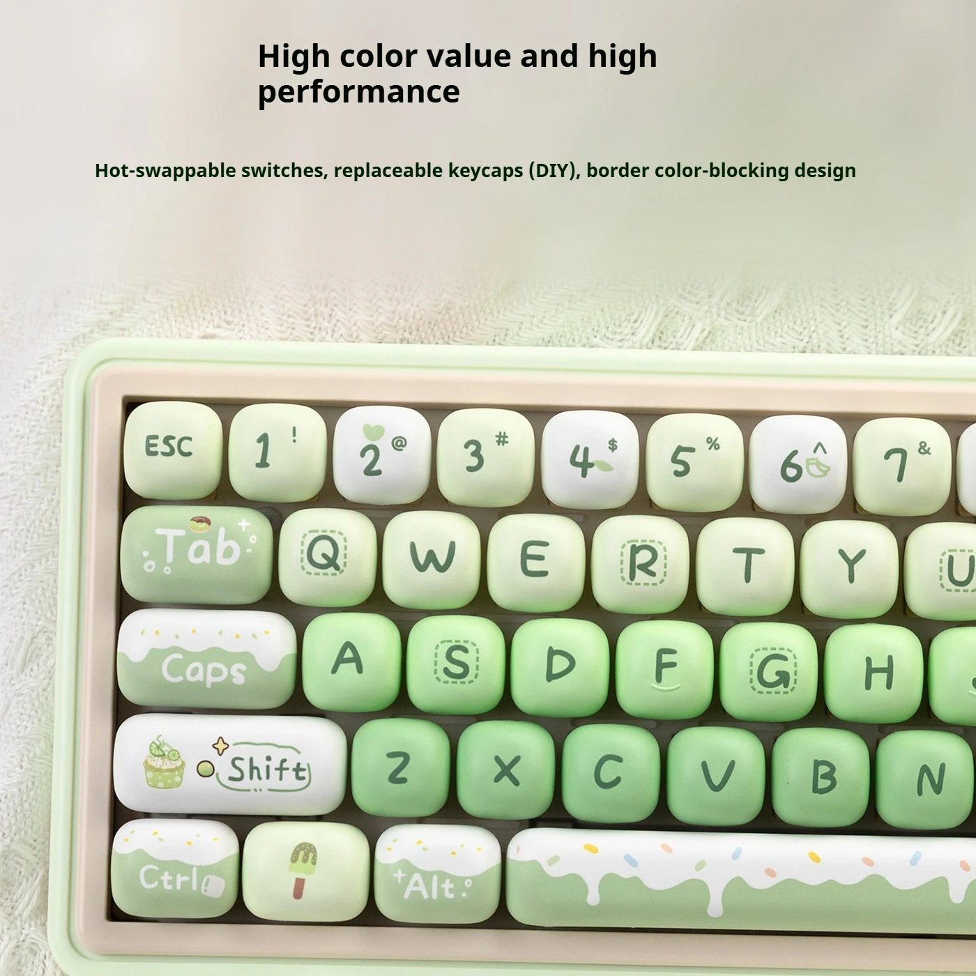 SUMREDA R65 QM65 Pink Cute Wireless Mechanical Keyboard Gaming 60% Bluetooth 2.4G Wired RGB Hotswap Gamer Non-contact Keyboard