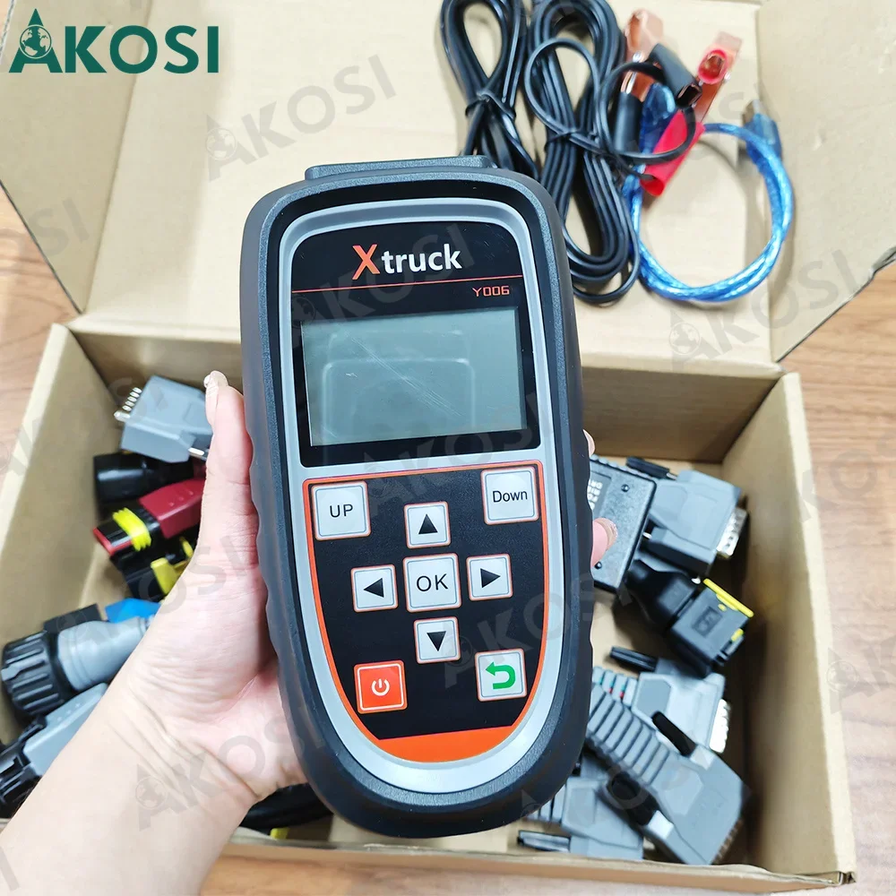 Xtruck Y006 EURO 6 Sensor Tester for Urea Quality Liquid Level/PM/Exhaust Temperature Nitrogen and Oxygen NOx Auto Detection