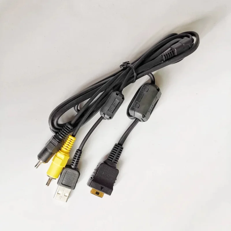 USB Charge Data Sync AV Cable for Sony Cyber-shot DSC-S60 DSC-S90