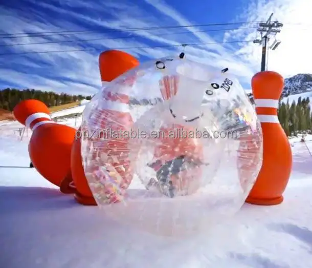 inflatable winter bowling game Carnival Sport Games Outdoor fun sport game for Adult And Kids