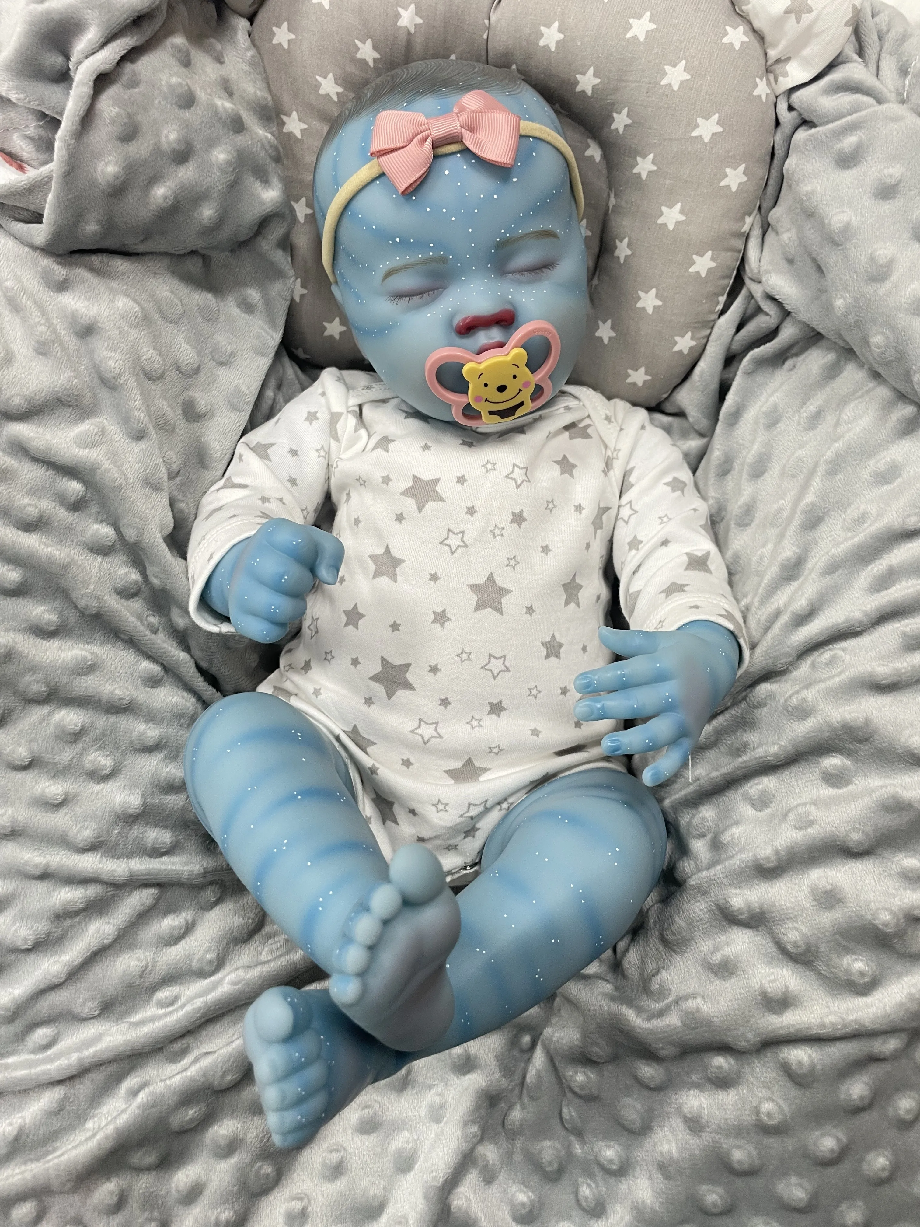 

Cokela 48cm/19inch reborn dolls toddler For Gifts Realistic Reborn Fantasy Toddler Baby Avatar Doll