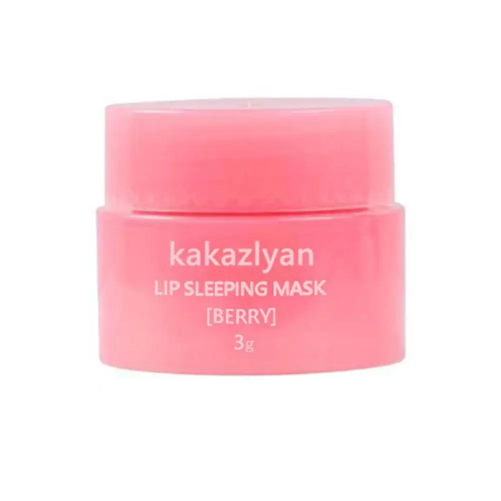 3G Lip Mask Night Sleep Maintenance Moisturizing Lip Gloss Bleach Cream Nourishing Lip Care Lip Balm for women hot sale