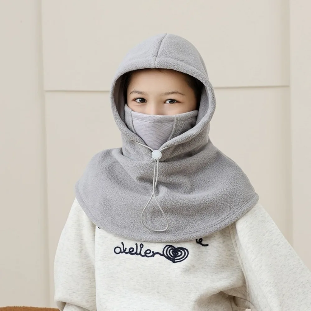 

New Warm Scarf Mask Integrated Hat Windproof Helmet Cap Coldproof 3-in-1 Beanie Hat Outdoor Sports